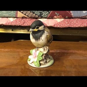 hand painted ceramic Collectible bird